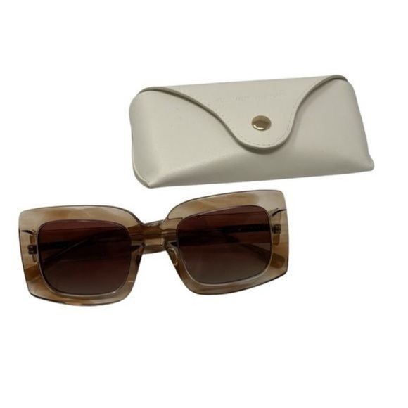 Anthropologie Eleventh Hour Mink Sunglasses NWOT - Picture 2 of 14